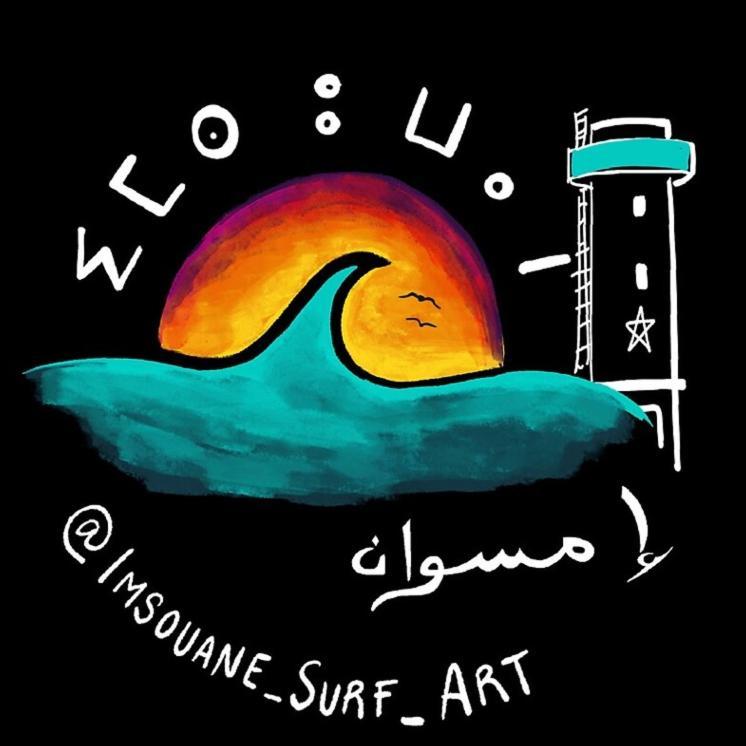 Apartamento Imsouane Surf Art Esterno foto